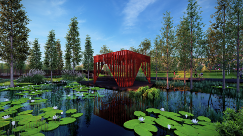 重構(gòu)公眾與自然的對(duì)話(huà)場(chǎng)所|中山南朗人工濕地