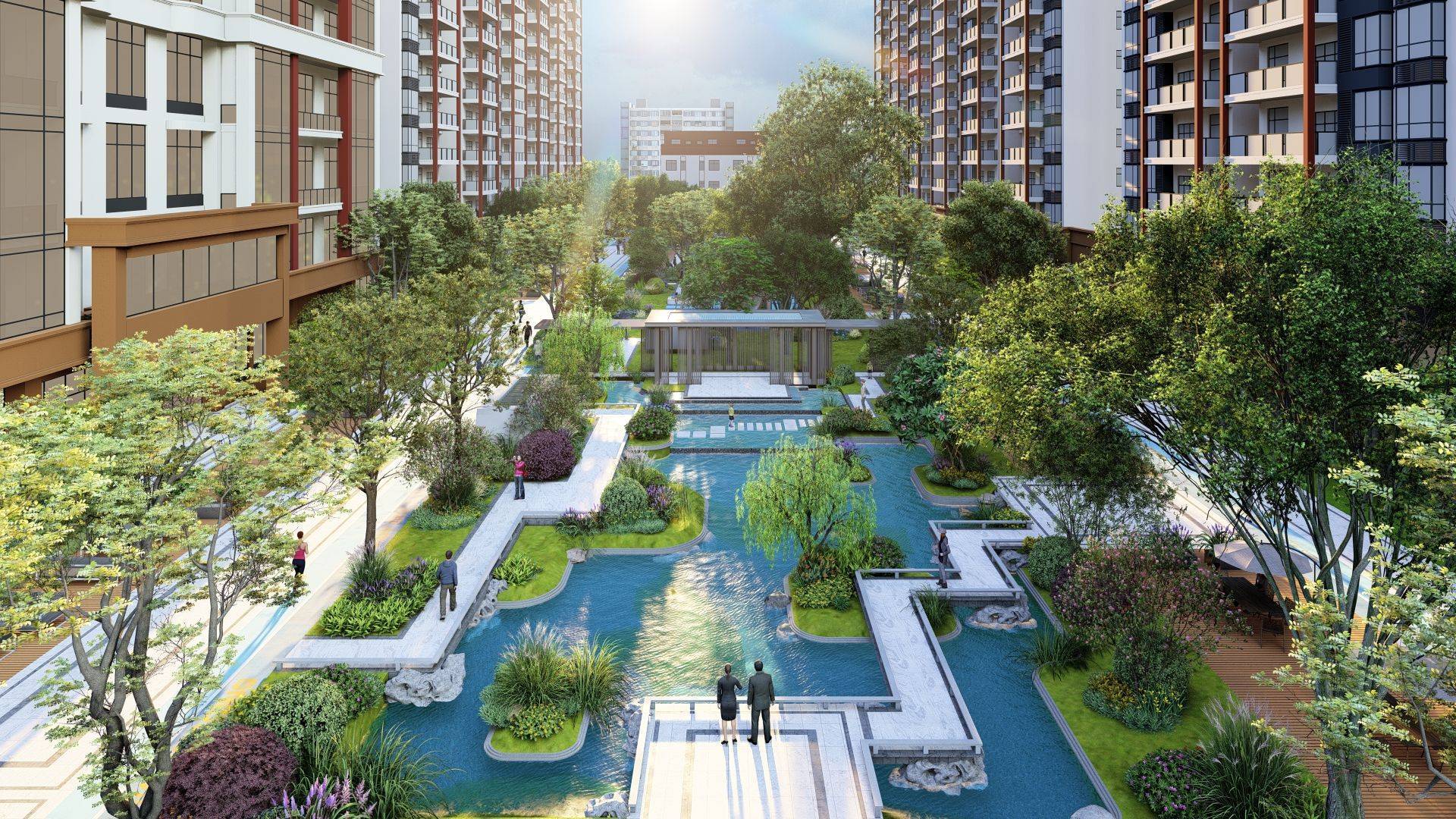 以東方氣質(zhì)融匯現(xiàn)代美學(xué)，鑄就新中式美學(xué)居住區(qū)