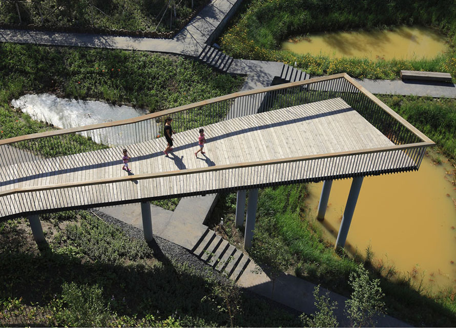 國(guó)內(nèi)雨水花園效果圖